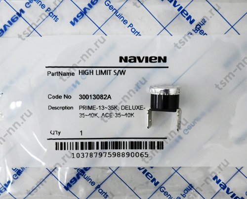 Термостат биметалл. возвратный