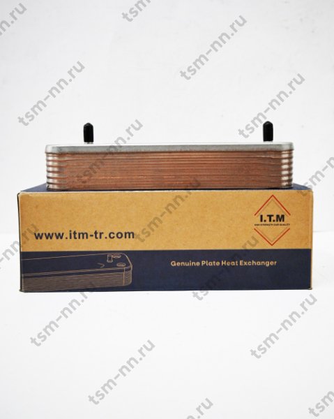 Теплообменник ГВС 14 пластин ITM 5686680 Теплообменник ГВС 14 пластин ITM 5686680