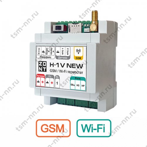 ZONT H-1V NEW – обновленная версия легендарного термостата ZONT H-1V!